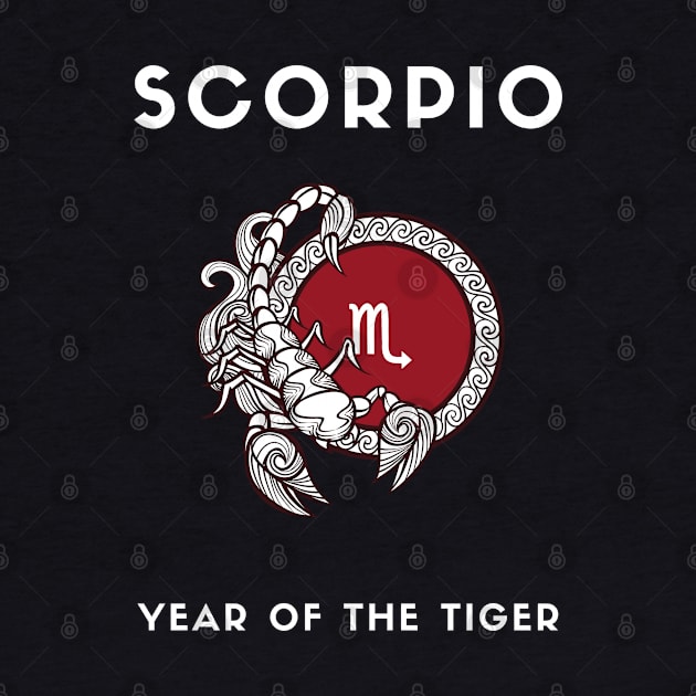 SCORPIO / Year of the TIGER by KadyMageInk